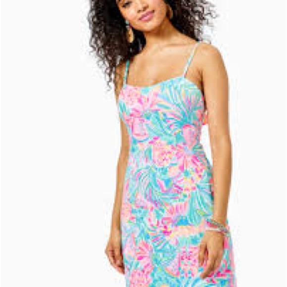 Lilly Pulitzer Dresses & Skirts - Lilly Pulitzer Pink and Blue Swim Coverup